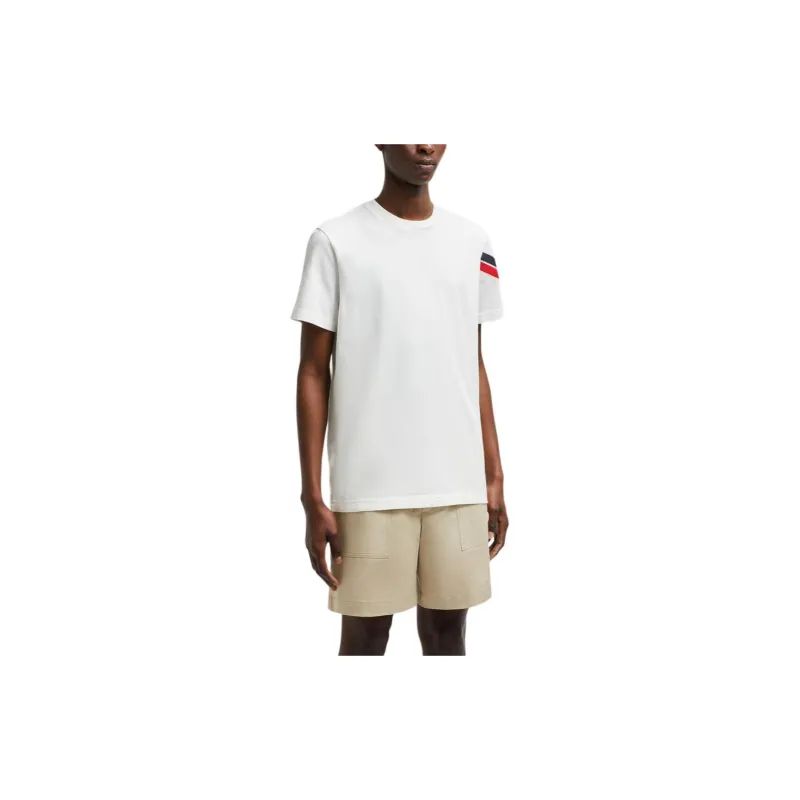 Moncler Logo Patch Crewneck T Shirt-2
