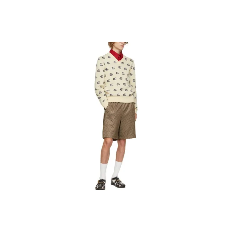 GUCCI Sweaters Men Beige-1