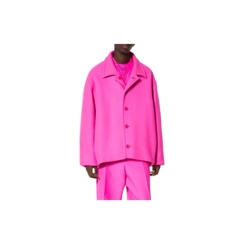 Valentino Button Up Long Sleeved Overshirt-1
