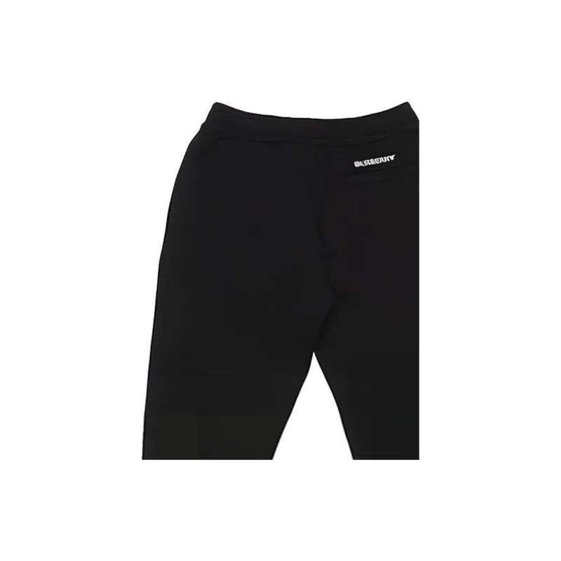 Burberry FW22 Knitted Sweatpants Men's Black-2
