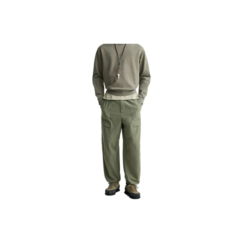 ZARA Cargo Pants Men Verdant Green-2