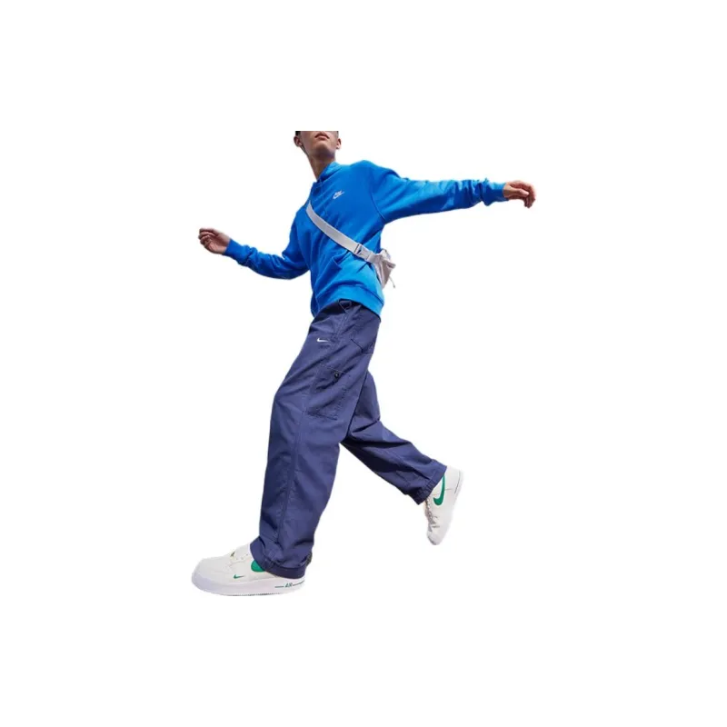 Nike Casual Pants Men Blue-3