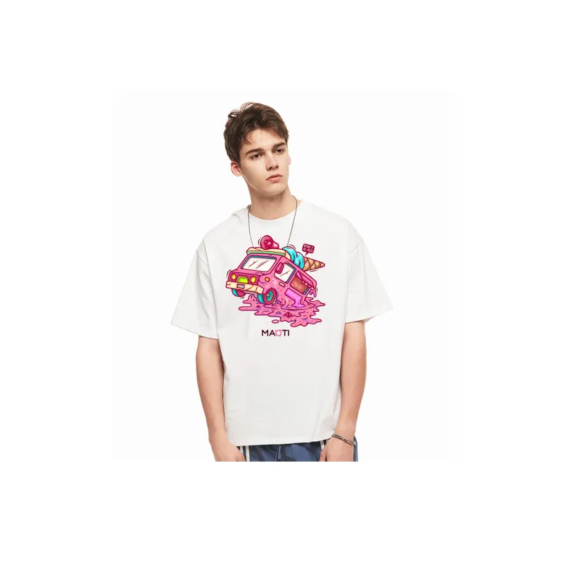 Cats T Shirt Unisex Black White-11