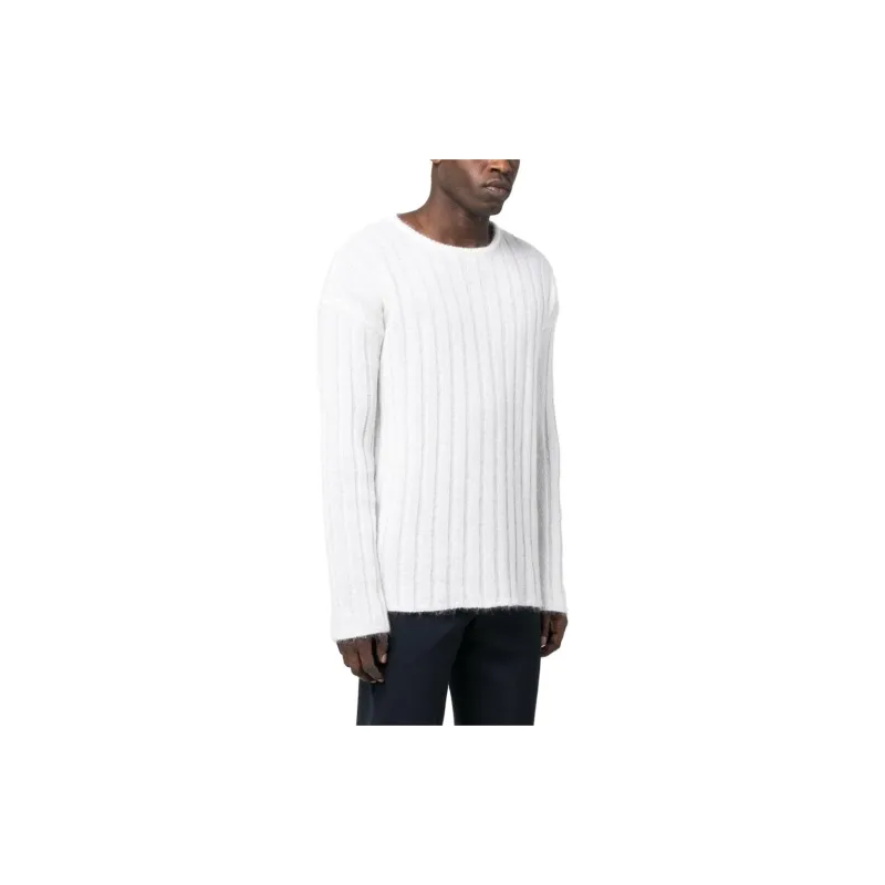 GIORGIO ARMANI Sweaters Men White-4