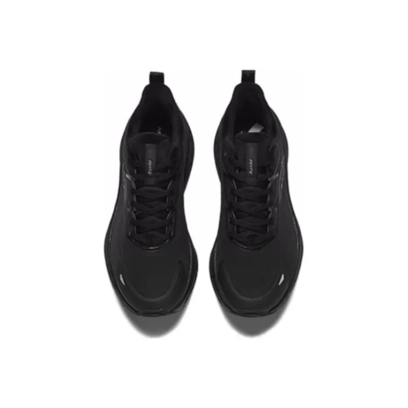Anta Rocket 6.0 Wear-Resistant Coverage Rebound Low-Top Casual Running Shoes Men's Black Gray-3