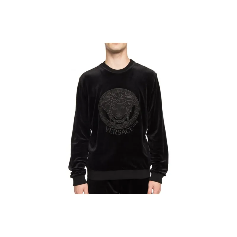 VERSACE Sweatshirts Men Black-1