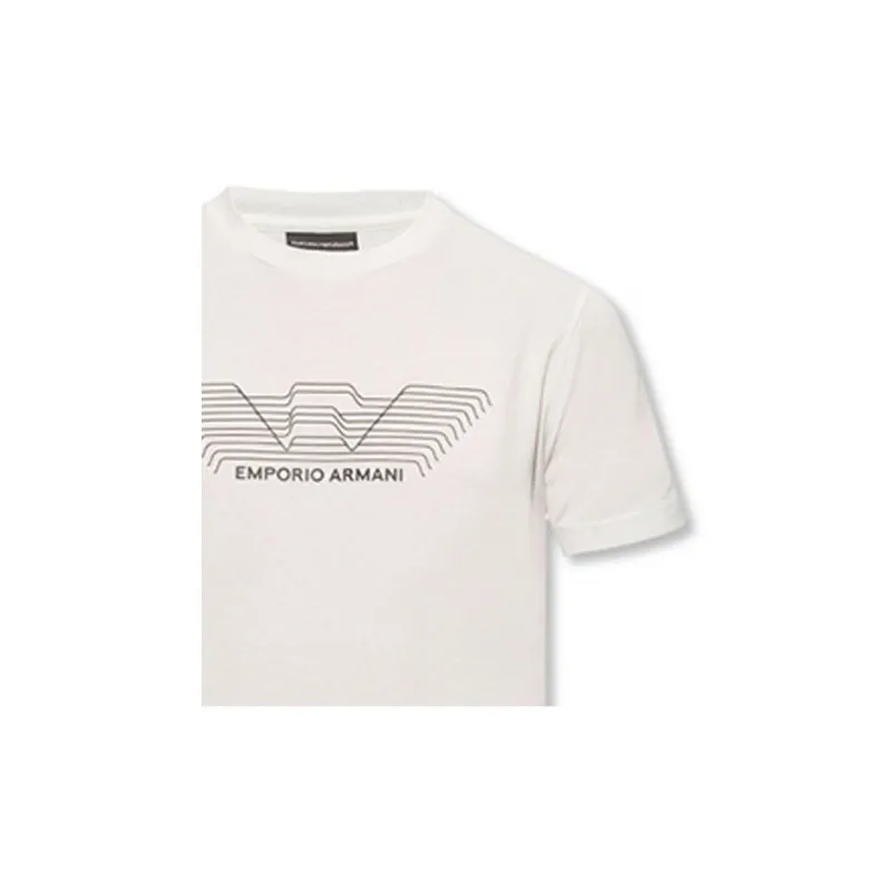 EMPORIO ARMANI SS22 T Shirt Men's White-3