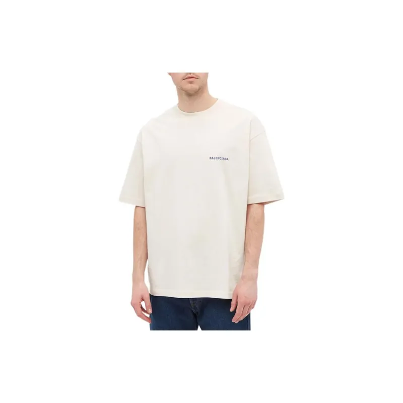 Balenciaga Badge Logo Tee-7
