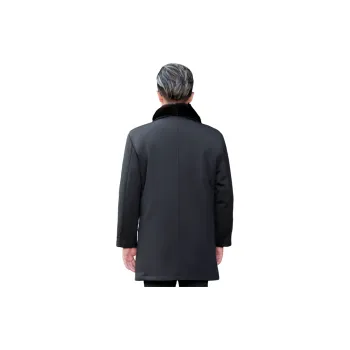 FORTEI Coats Men Black