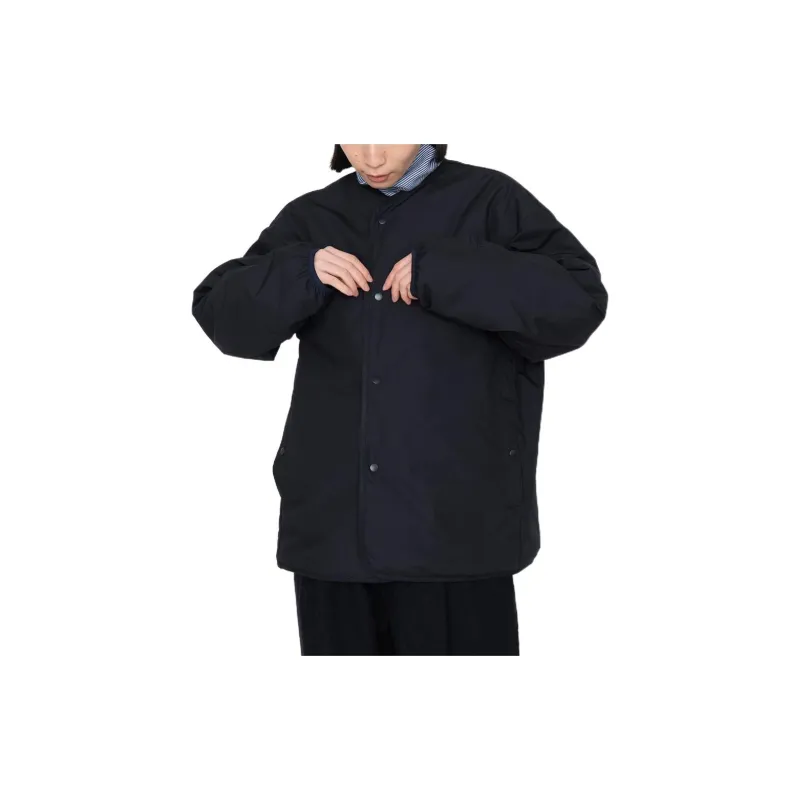 Nanamica FW22 Reversible Down Cardigan Jackets & Coats Unisex-4