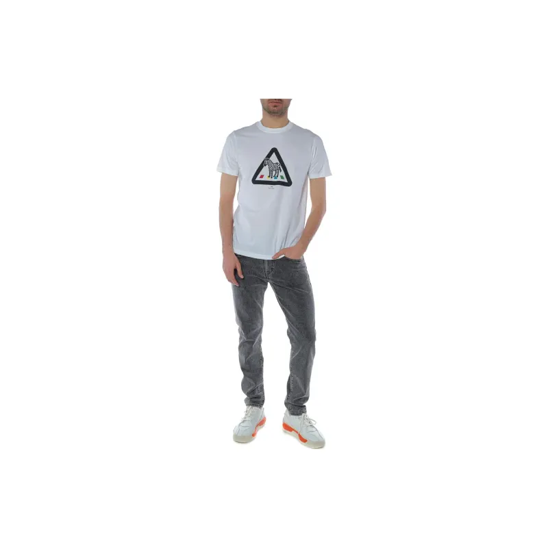 Paul Smith T Shirts Men White-3