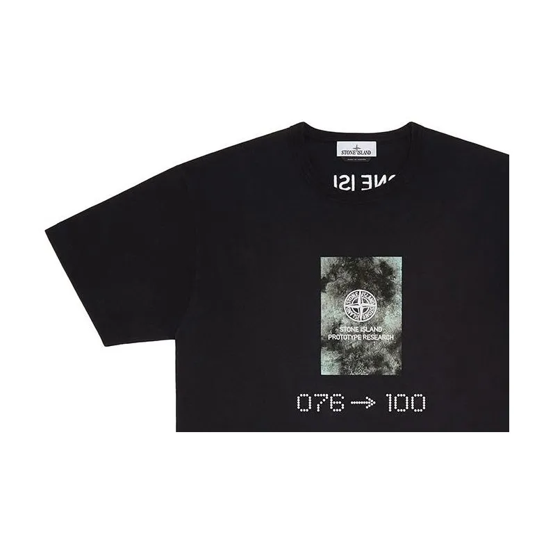 STONE ISLAND T Shirt Unisex Black-1