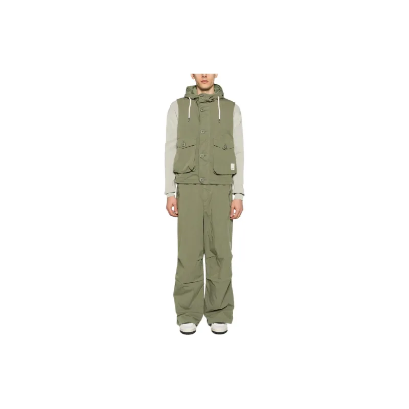 EMPORIO ARMANI Drawstring Ripstop Hooded Jacket-1
