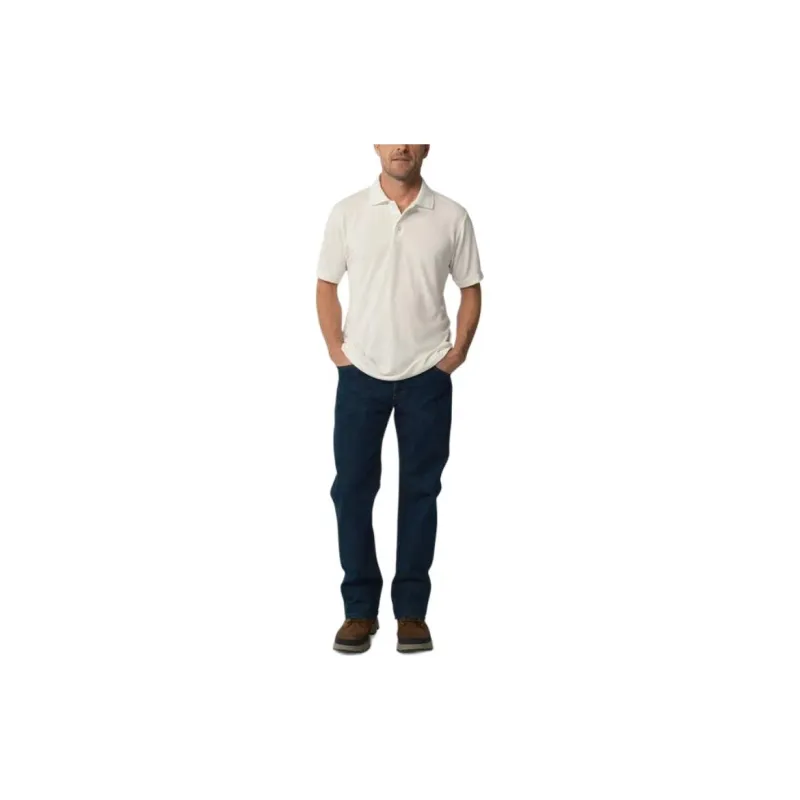 Dickies Short Sleeve Performance Polo Shirt Polo Shirt Men's White-3