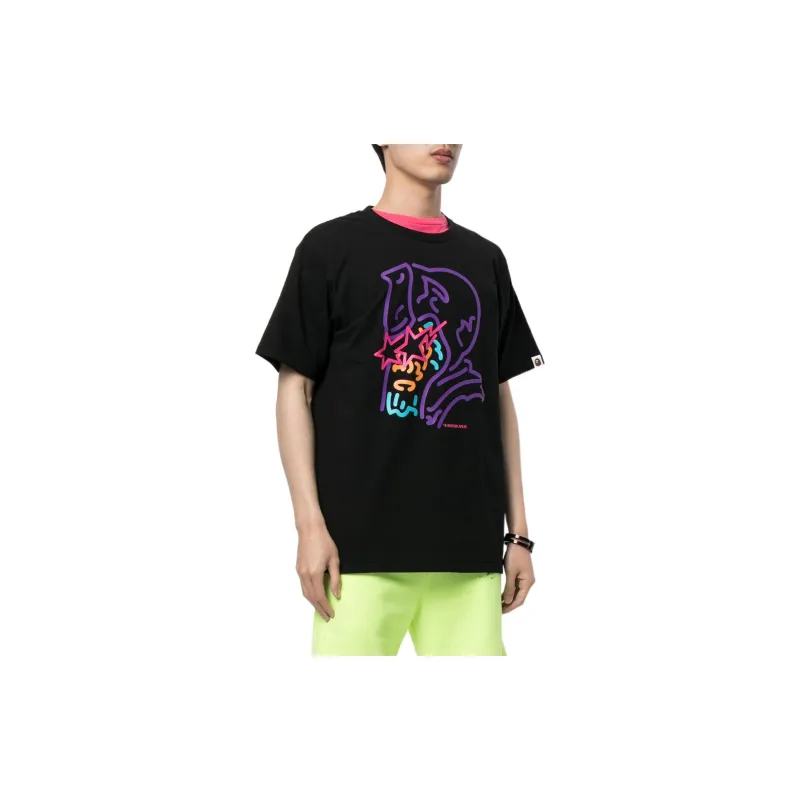 Bape Neon Sign General Tee-3