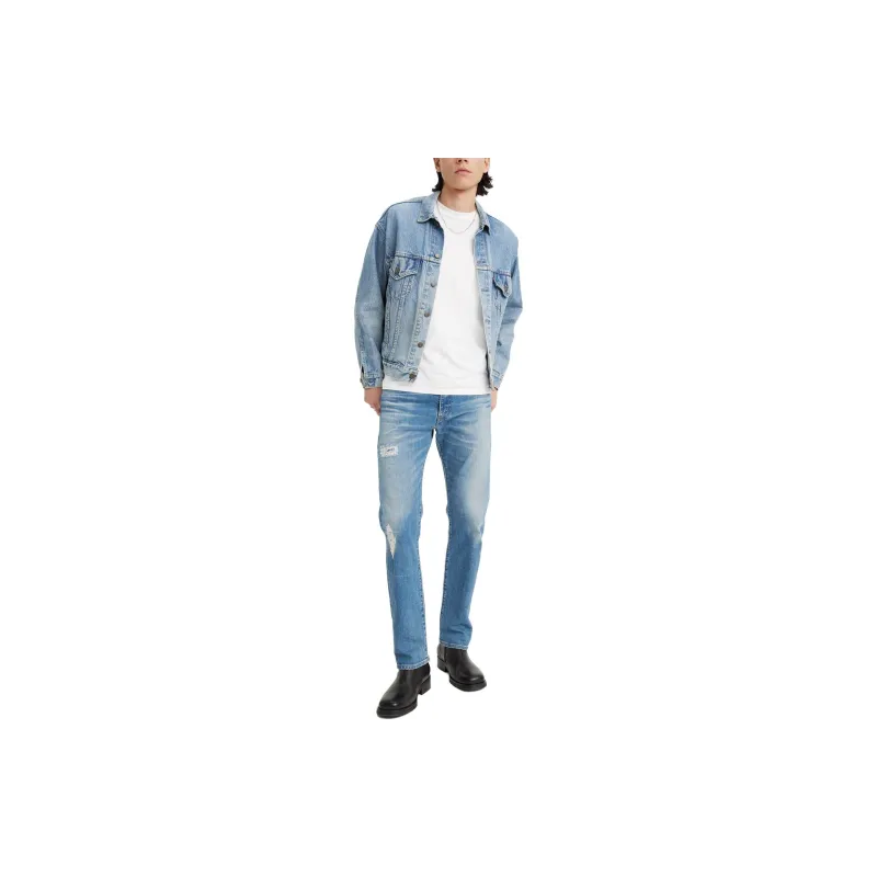 Levis Mid rise Straight leg Jeans-3