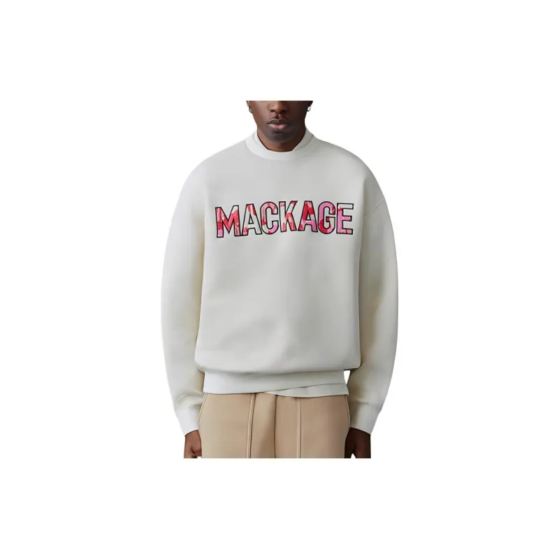 MACKAGE Sweatshirt Unisex Cream White-2