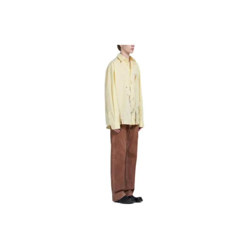 MARNI Shirts Men Yellow-1