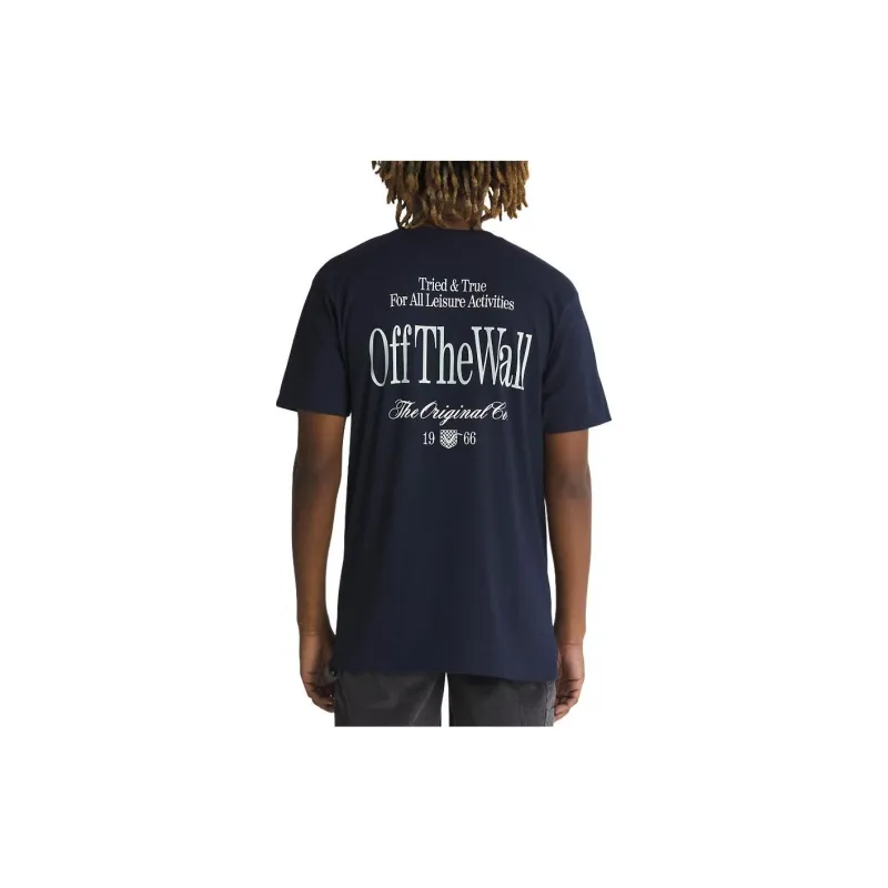 Vans Holmdel T-Shirt Men's Marine Blue-4
