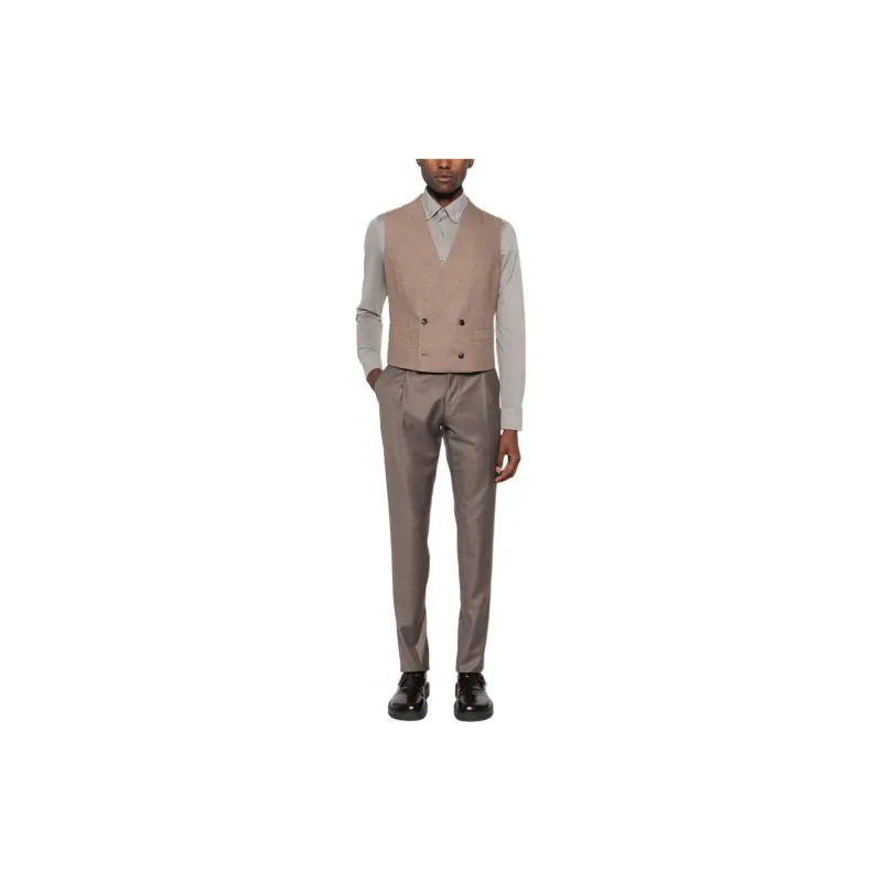 GIORGIO ARMANI Mélange Waistcoat-2
