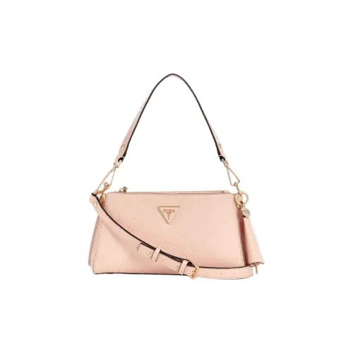 guess Noelle Artificial Leather Handbag Shoulder Bag Women's Pink