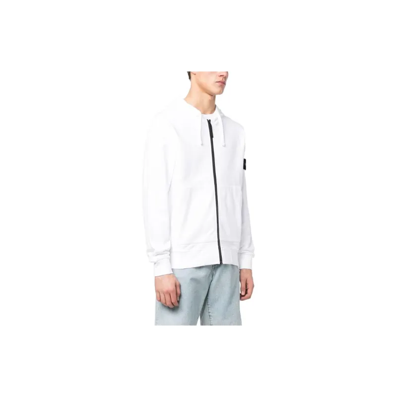STONE ISLAND Compass logo Zip up Hoodie-3