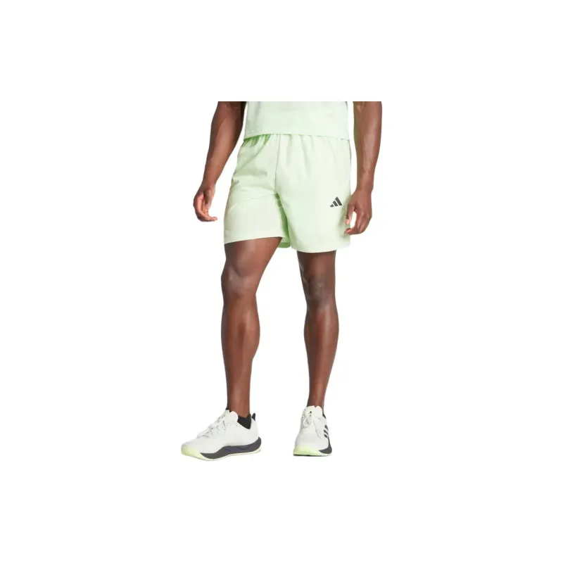 Adidas TRAIN ESSENTIALS WOVEN TRAINING SHORTS Casual Shorts Men's Half Green Spark / Black-2