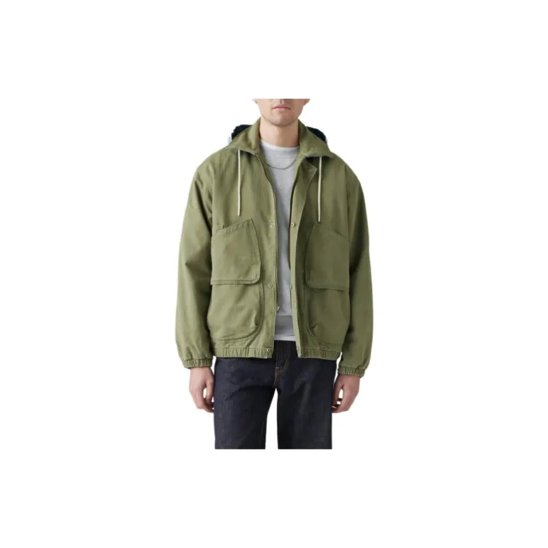 Levi's Jackets Coats Men's Green-2