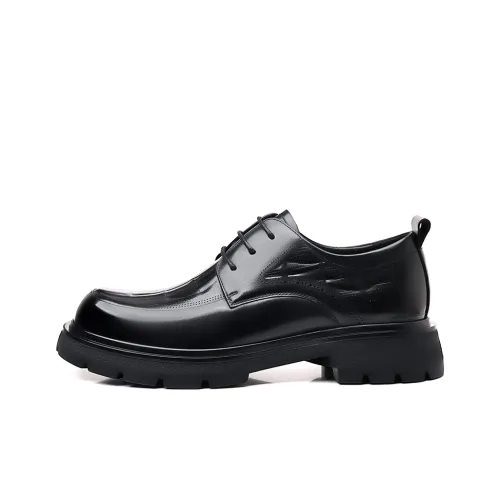 Xiwencha Men's Casual Shoes Men Low Top Brown