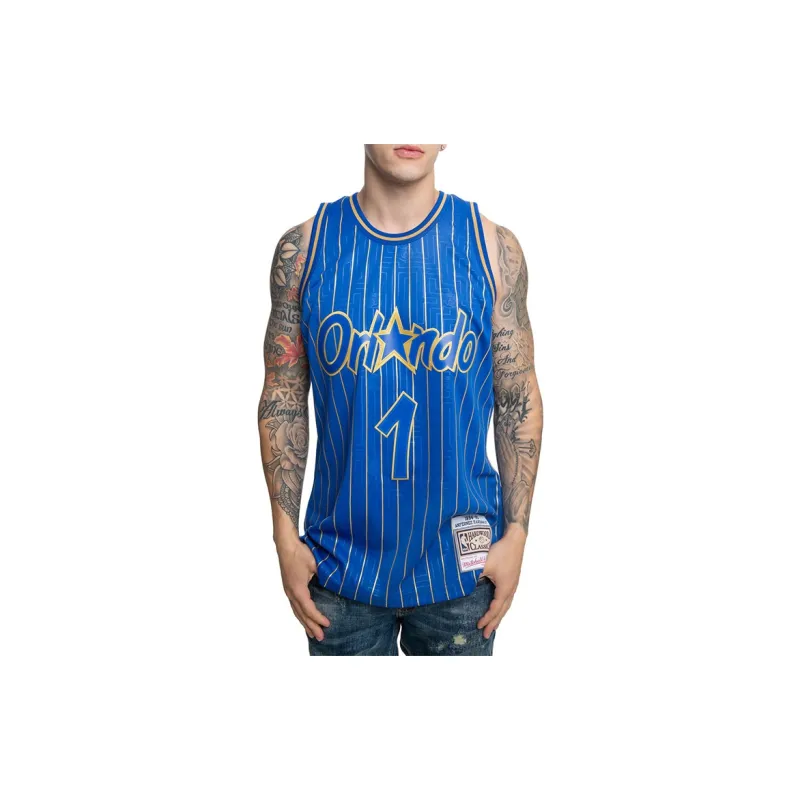Mitchell Ness Basketball Jerseys Men Blue-2