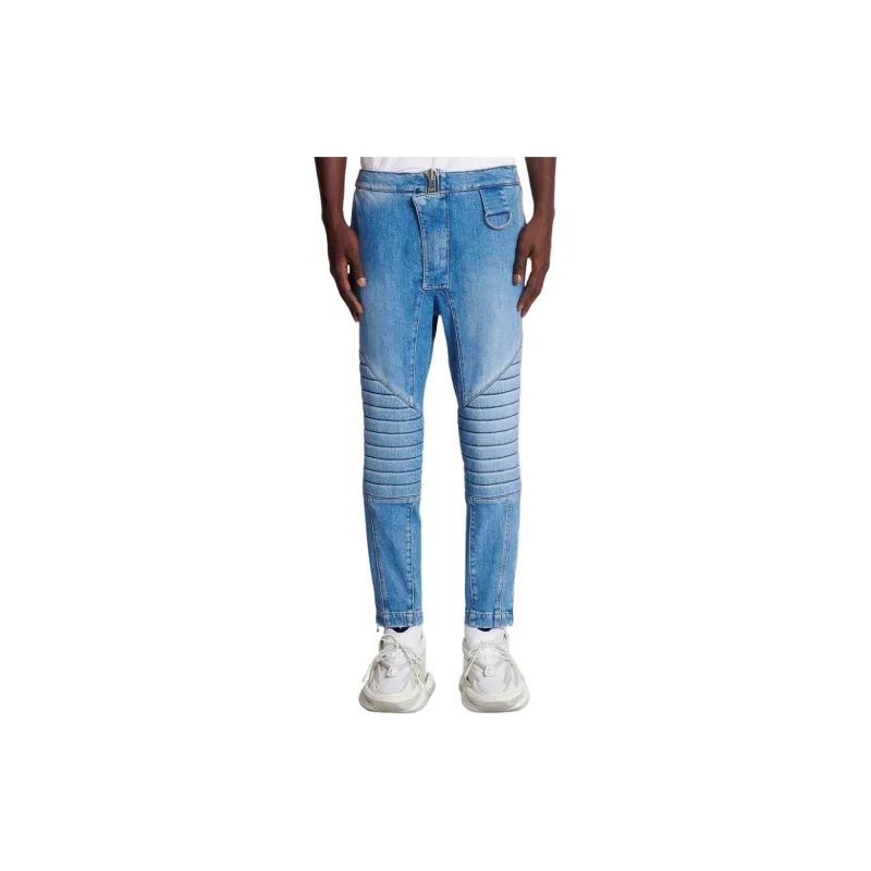 BALMAIN Low rise Slim cut Jeans-1