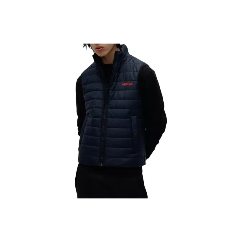 HUGO BOSS Logo Printed Padded Vest-2