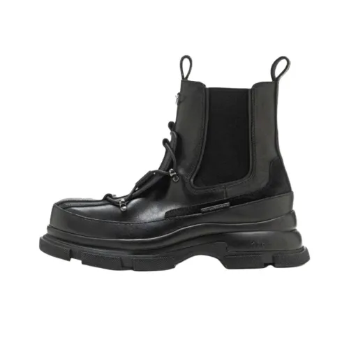 Both Gao Eva Chelsea Boots Unisex Black