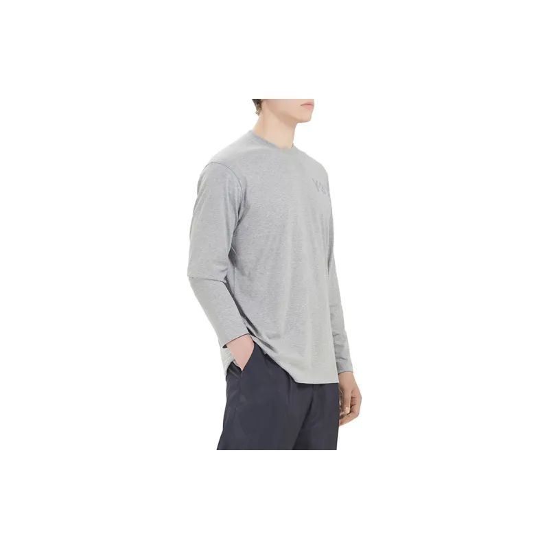 Y 3 T Shirts Men Gray-4