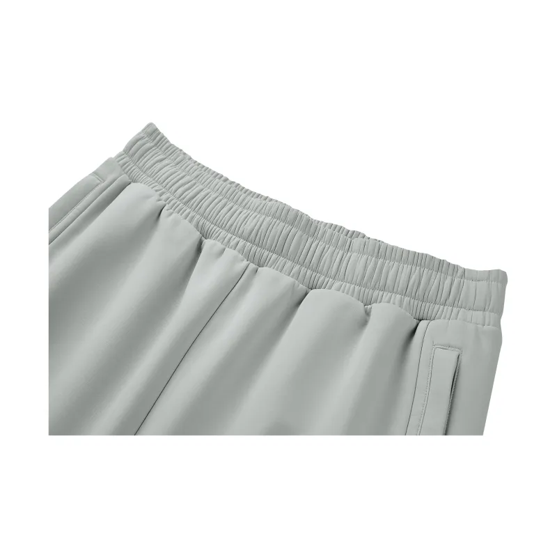 Skechers Knitted Sports Pants Men Gray White-5