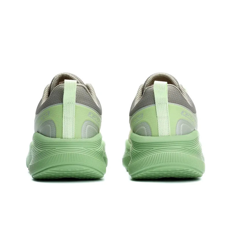 XIDELONG Breathable Low Top Support Rebound Track & Field Training Running Shoes Unisex Field Wheat Green-3