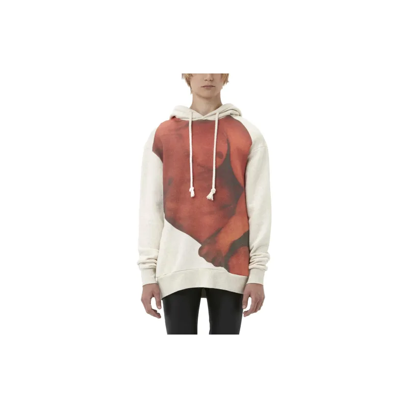 JW Anderson Photograph print Cotton Hoodie-3
