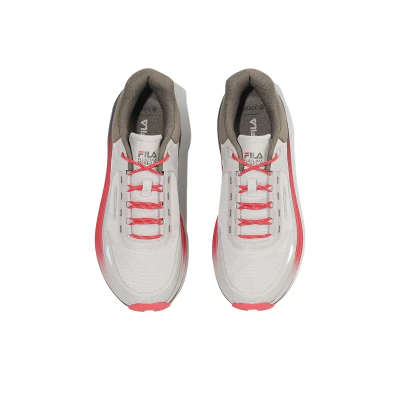 FILA Float Slip Resistant Low Top Trail Running Shoes Unisex Gray-3