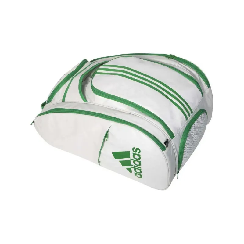 Adidas Tennis Racket Bags Polyester Unisex 56 X 29 Centimeters White/Green-3