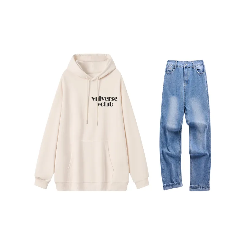 VniVerseVClub Sweatshirt Set Unisex-19