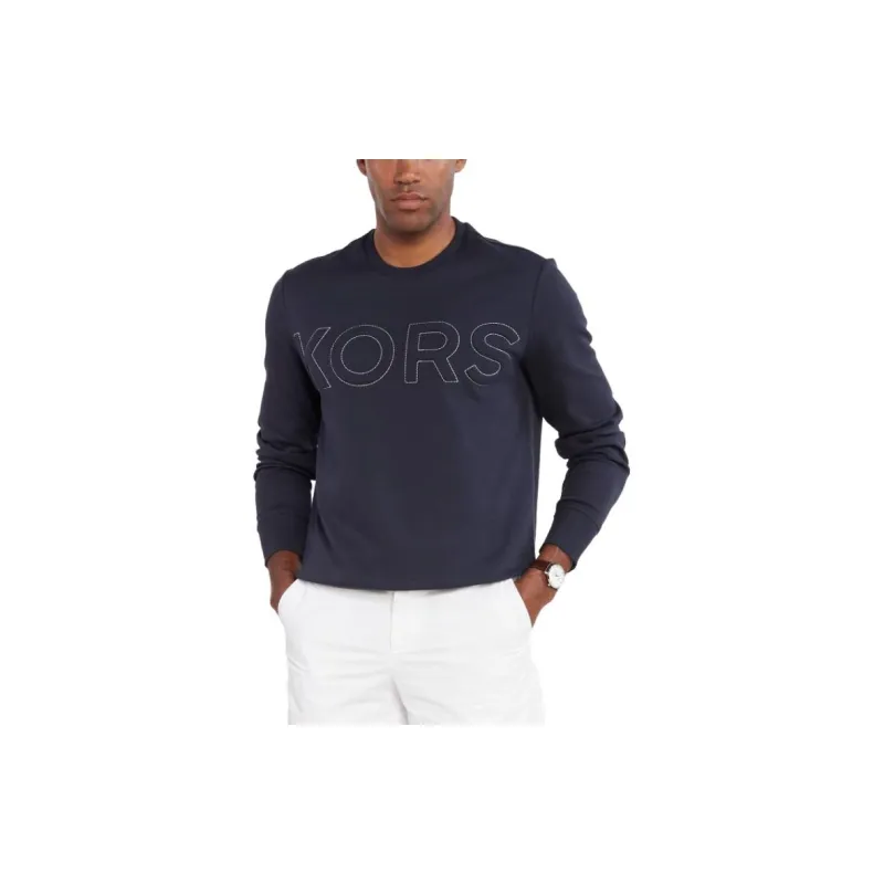 MICHAEL KORS Logo embossed Crew neck Sweatshirt-2