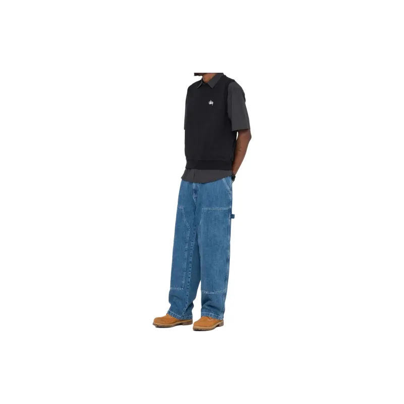 Stussy Stock Fleece Vest-12