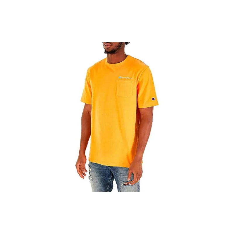Champion T Shirt US Version Unisex Yellow-2