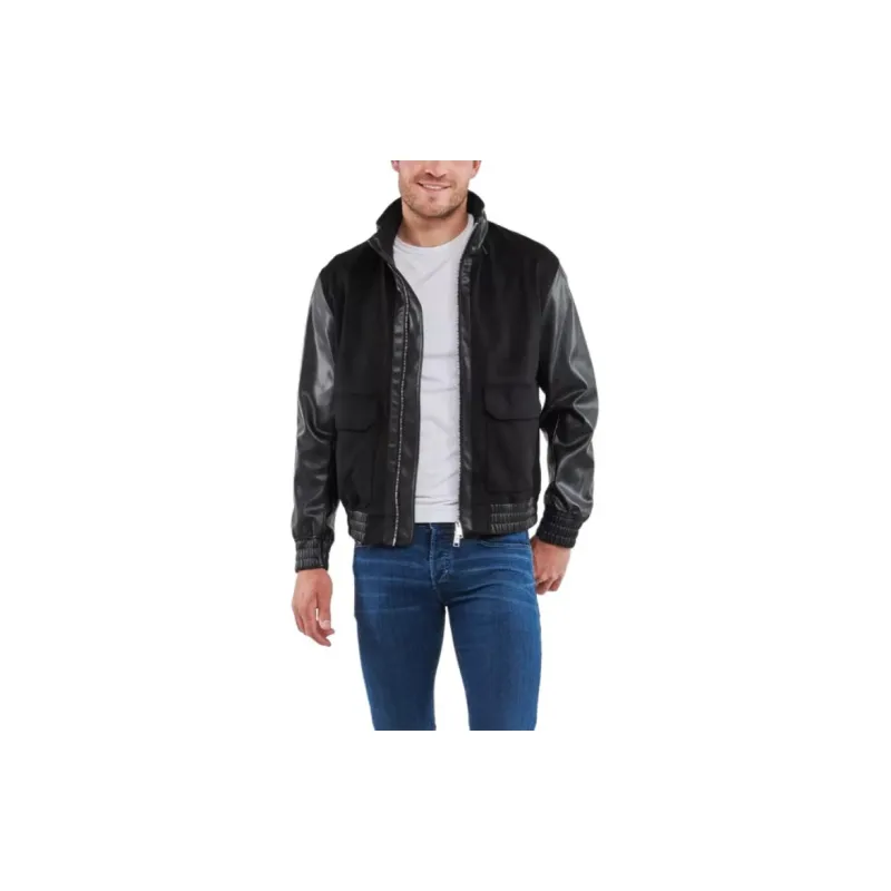 ARMANI EXCHANGEAE Jackets & Coats Men Black-3