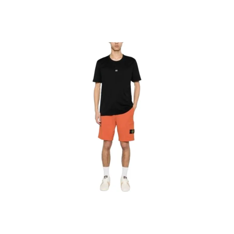 STONE ISLAND Logo Patch Drawstring Bermuda Shorts-1
