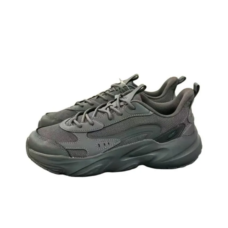 Anta Anti Slip Wear Resistant Low Top Running Shoes Men's Gray-1