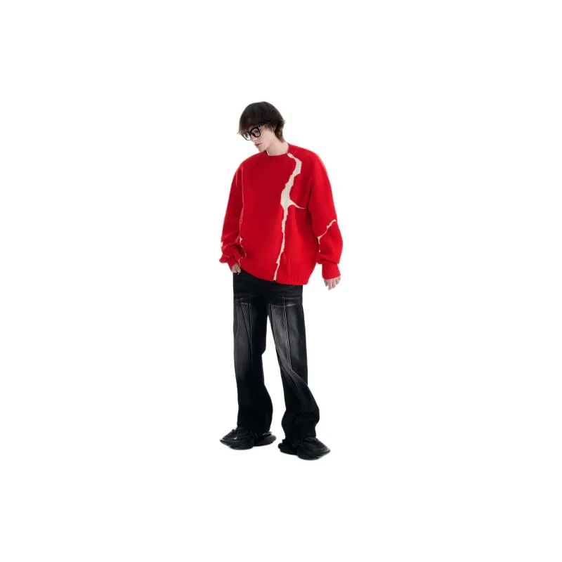 TIWILLTANG Knitted Fabric Sweater Unisex-15