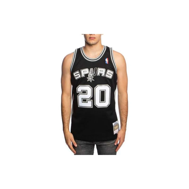 Mitchell Ness Basketball Jerseys Men Black-1