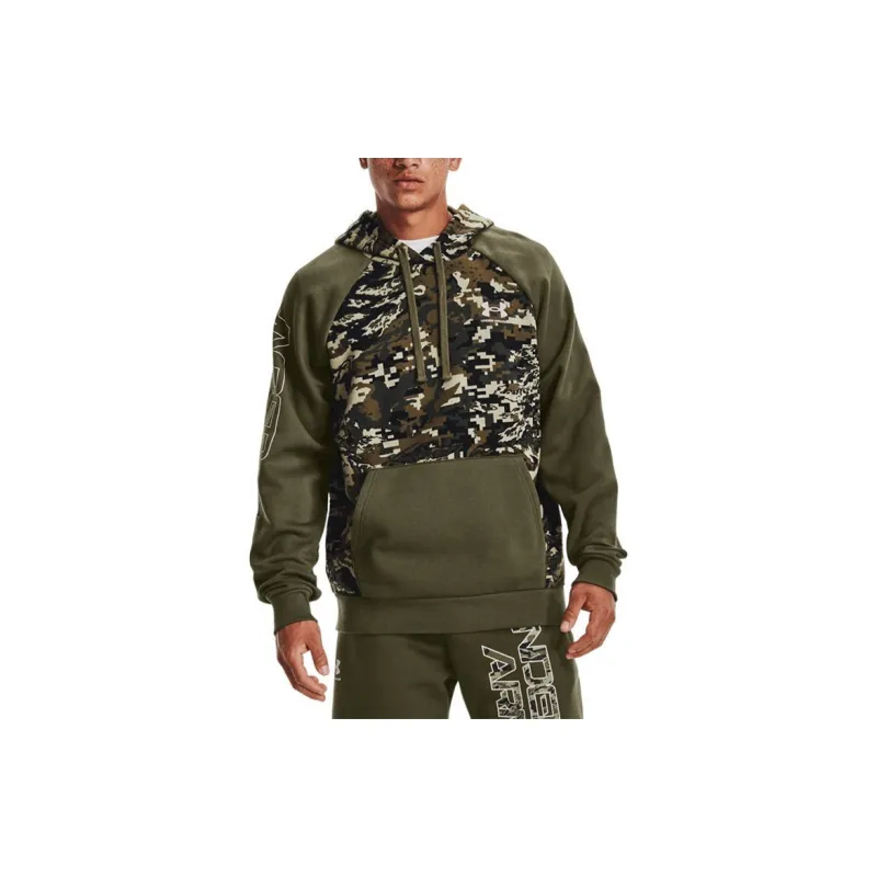 Under Armour Script Sweatshirts Men Green-3