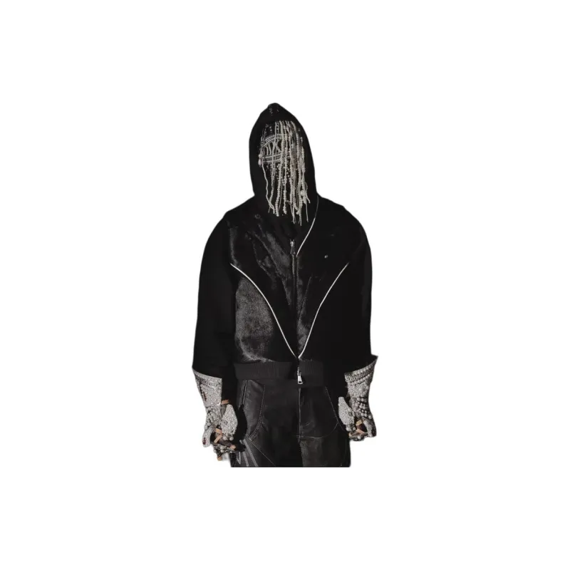 GLACIERBOY Vests Unisex Black-1